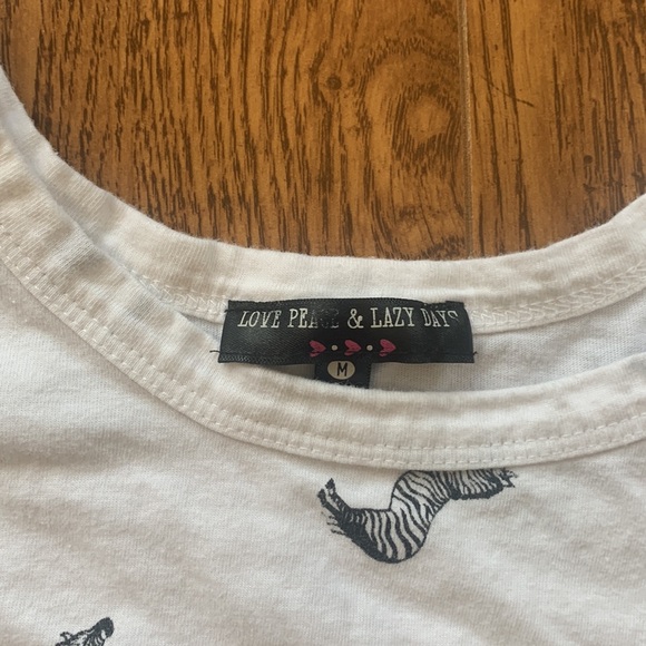 Zebra Crop Top - Picture 2 of 3